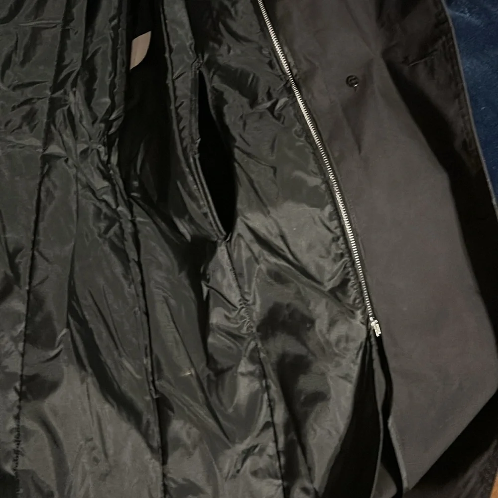 Men's Black Military Field Coat - Picture 8 of 8